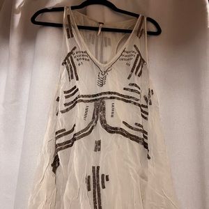 Free People Beaded Tunic